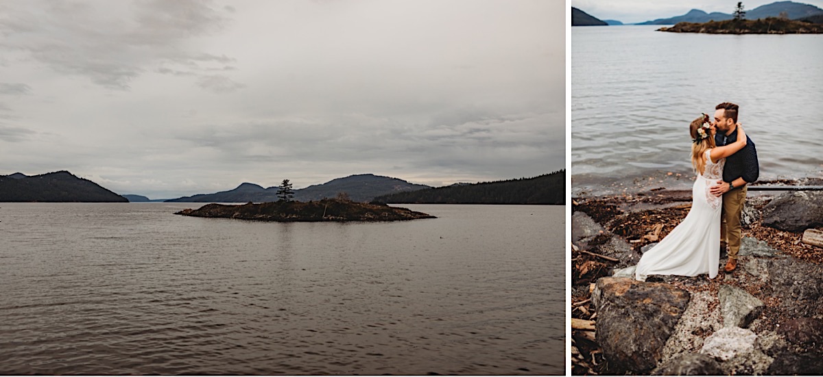 Intimate elopement on Washington's San Juan islands