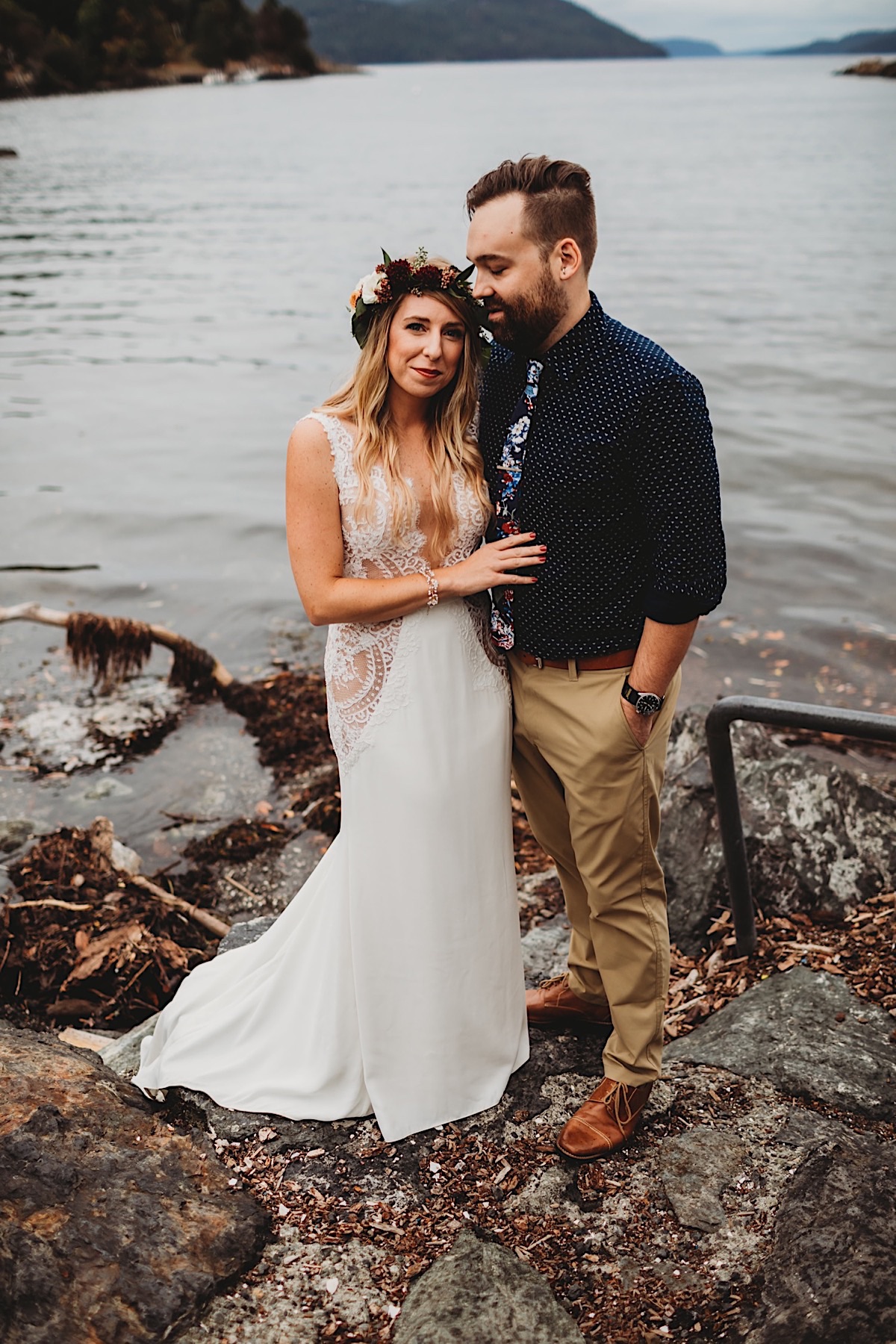 Intimate elopement on Washington's San Juan islands