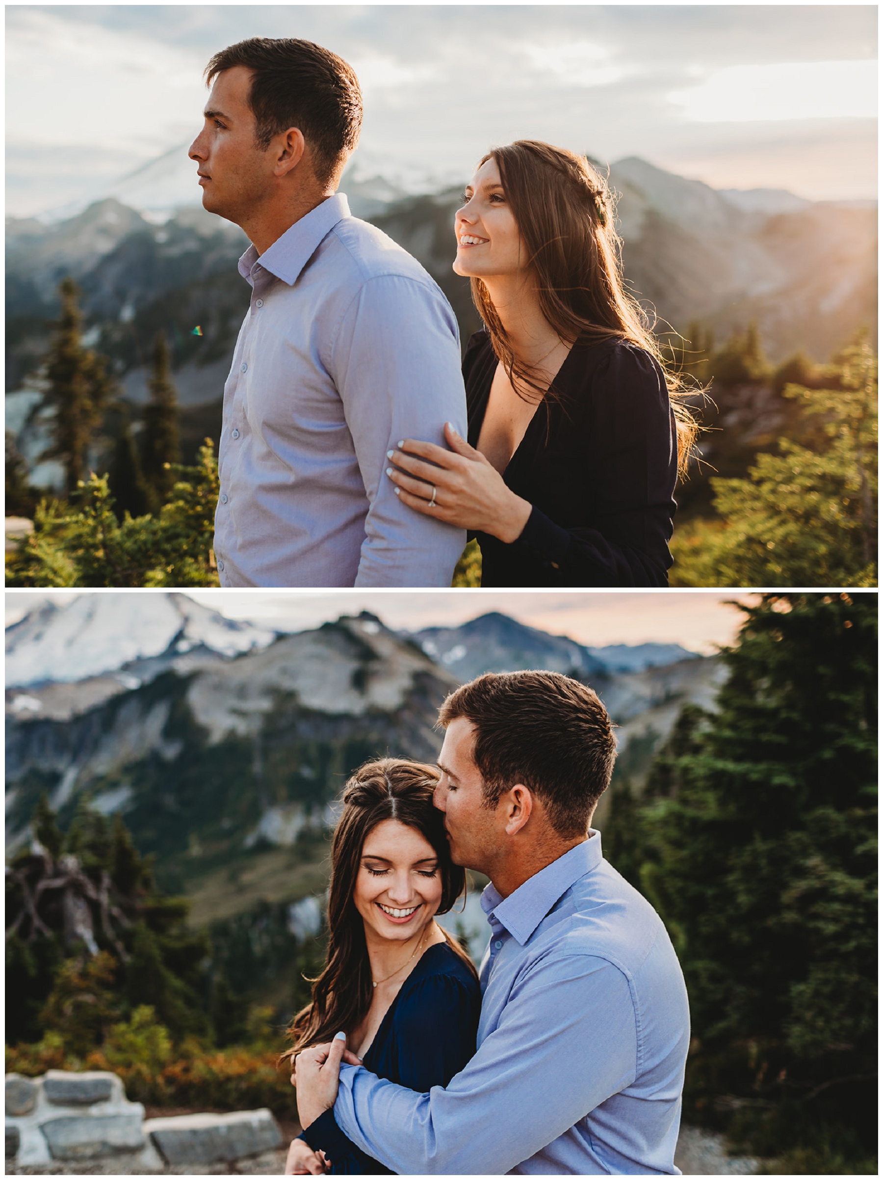 couple portraits for engagement pictures