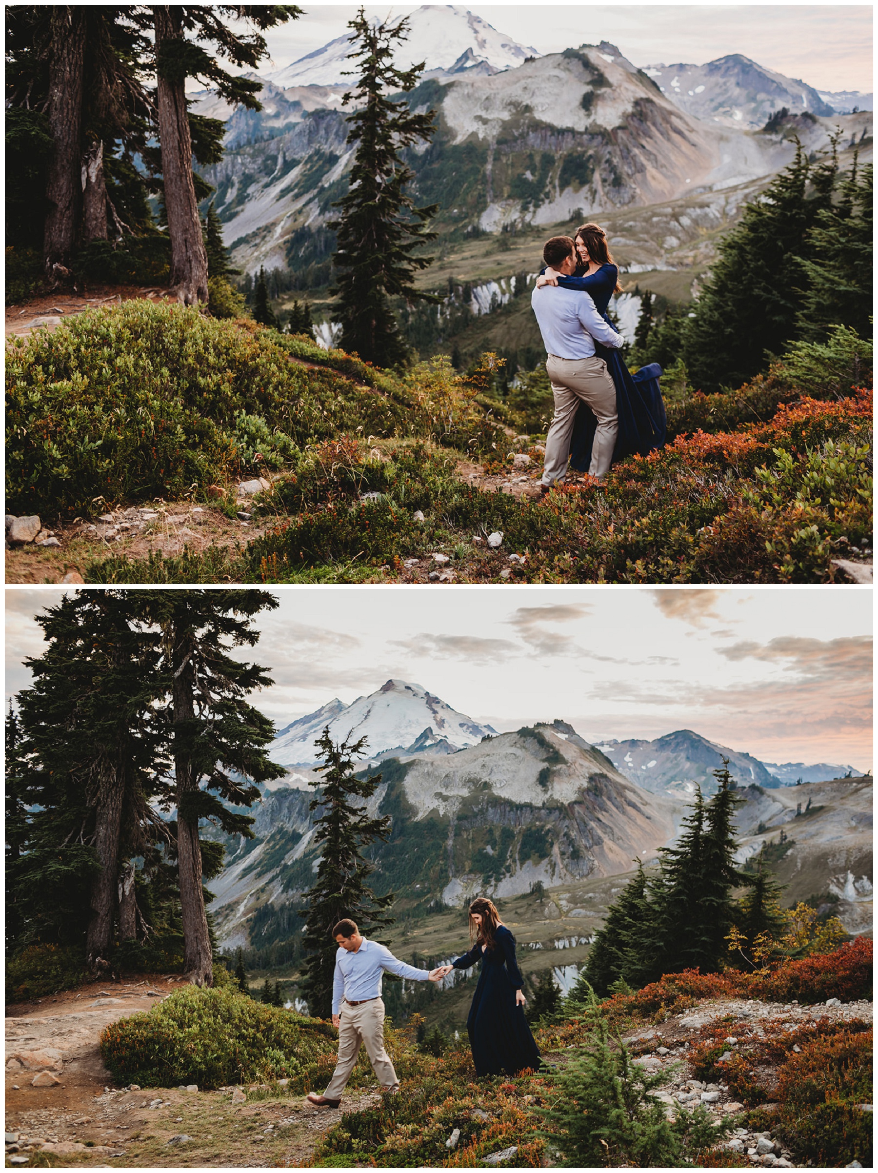 couple portraits for engagement pictures