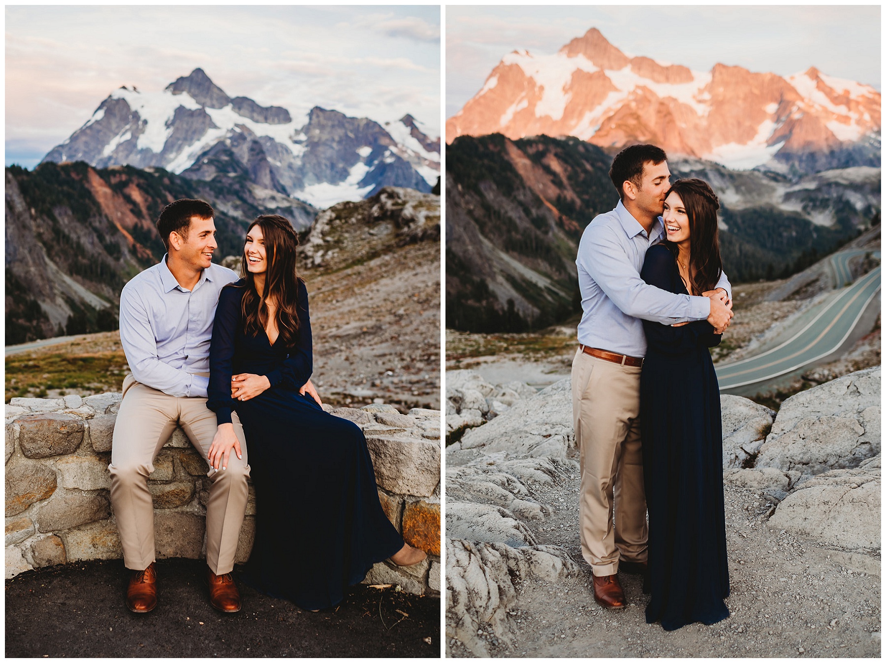 couple portraits for engagement pictures