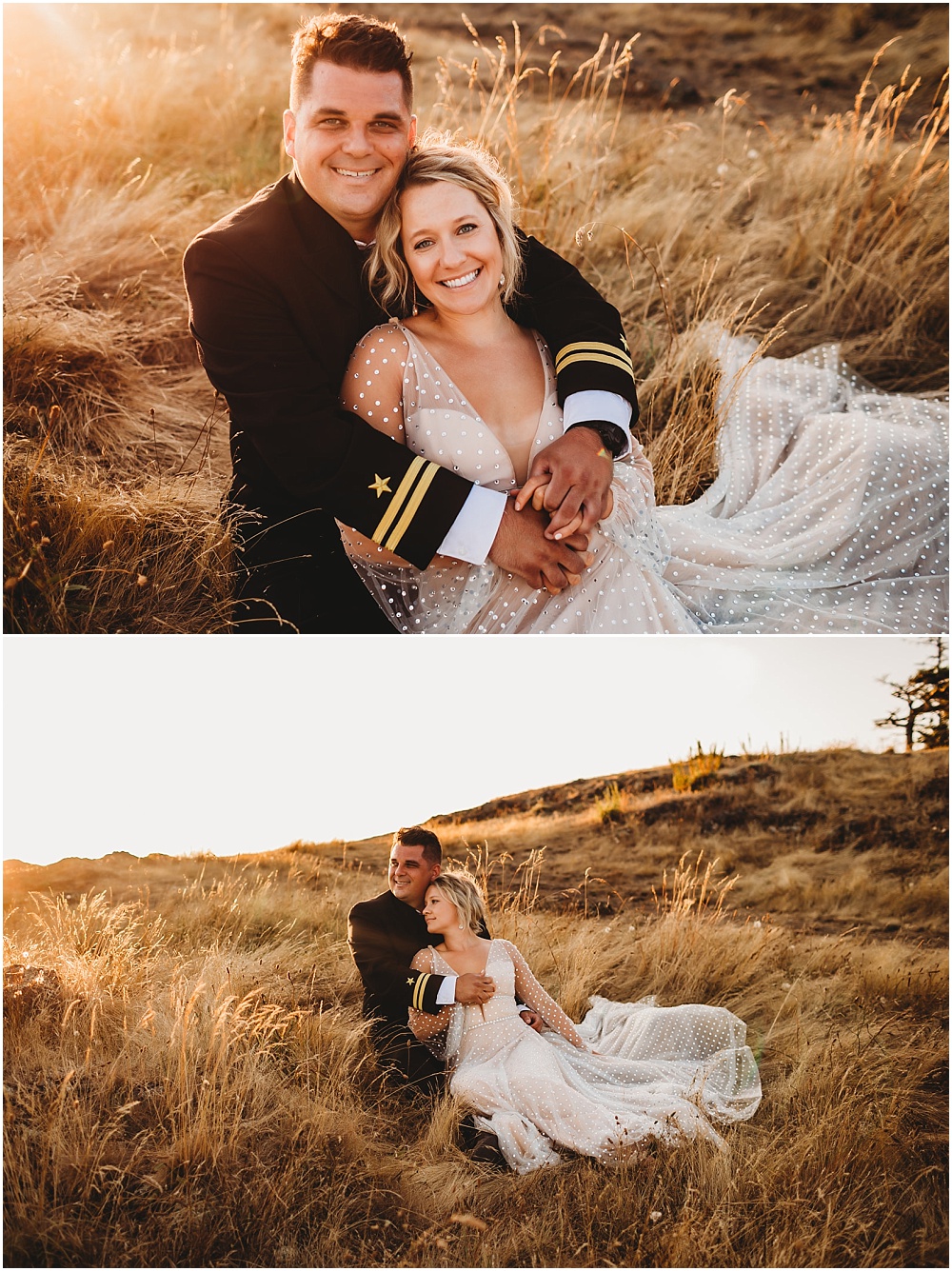 Bride and groom portraits