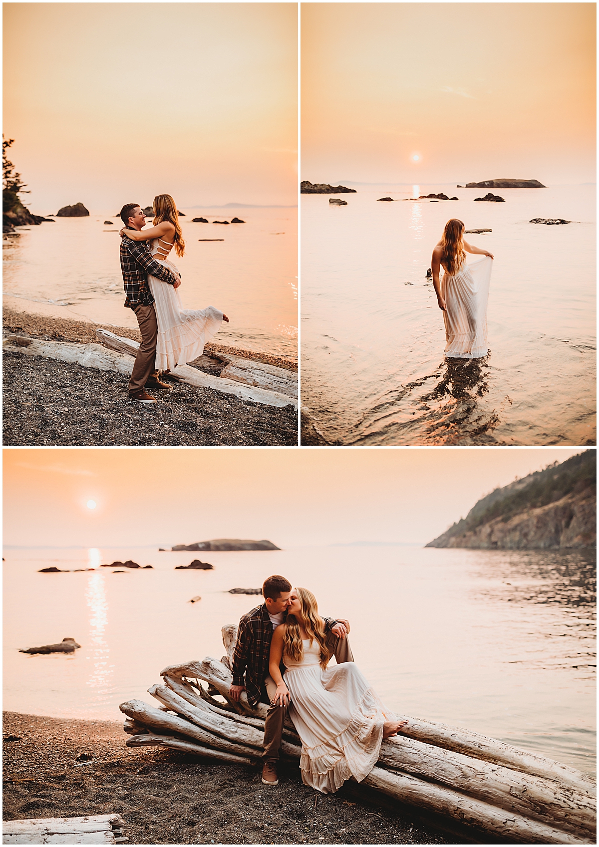 Deception Pass Engagement Photos