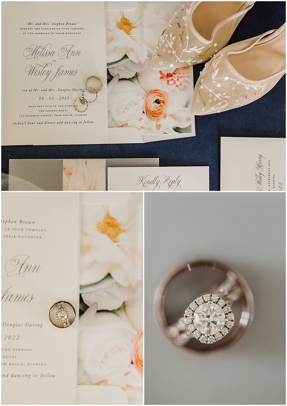 Palm Beach Wedding Invites 